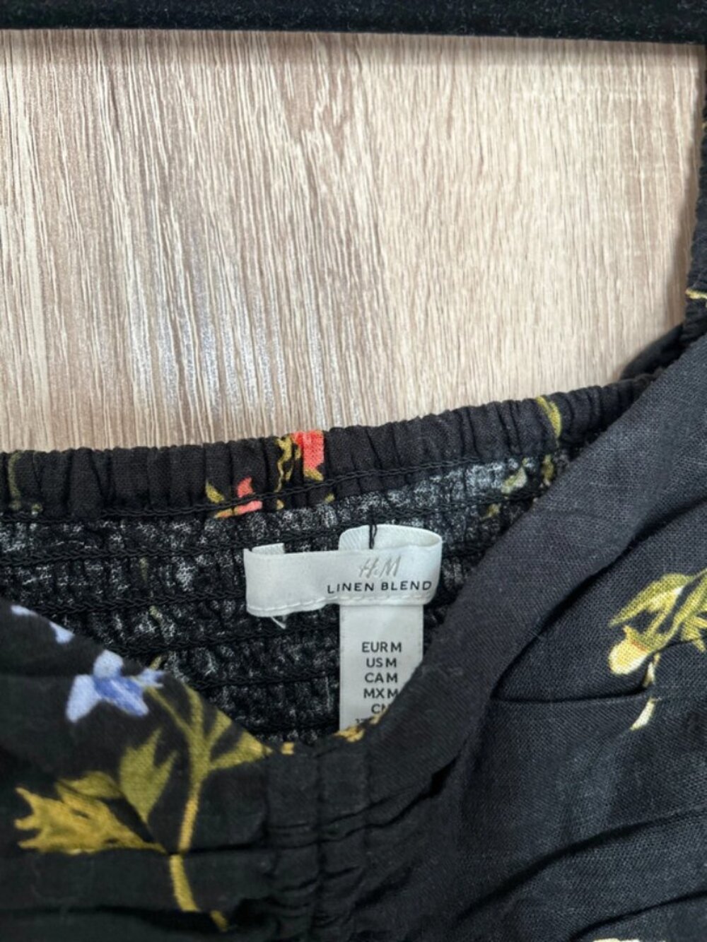Floral cropped summer top - Picture 2 of 4